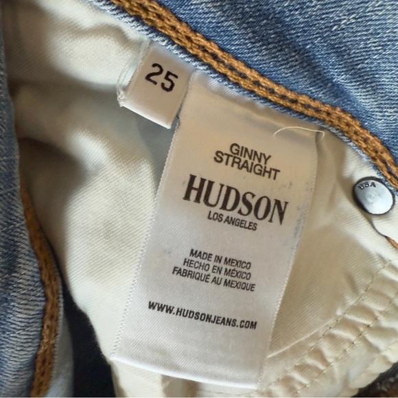 Hudson Ginny straight jeans NWT Size: 25 - Picture 3 of 3